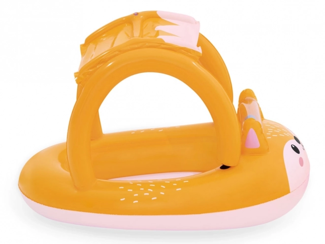 Bateau gonflable pour enfants Renard avec toit amovible