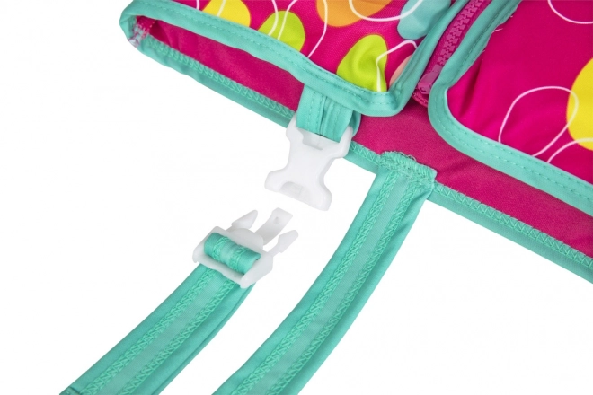 Gilet de natation rose pour enfants