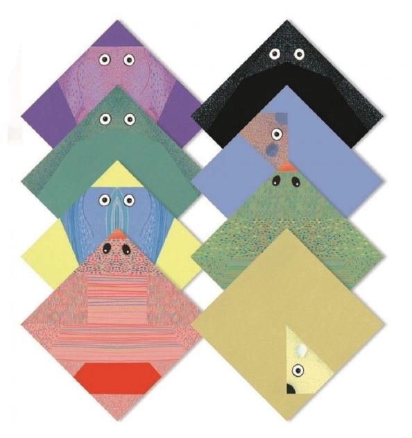 Animaux polaires en origami Djeco