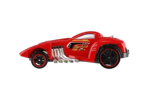 Voitures de course 6pcs métal/plastique 8cm libre à rouler dans une boîte 10,5x27,5x4cm