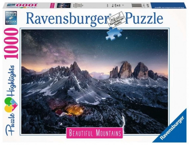 Puzzle des trois tours des Dolomites 1000 pièces Ravensburger