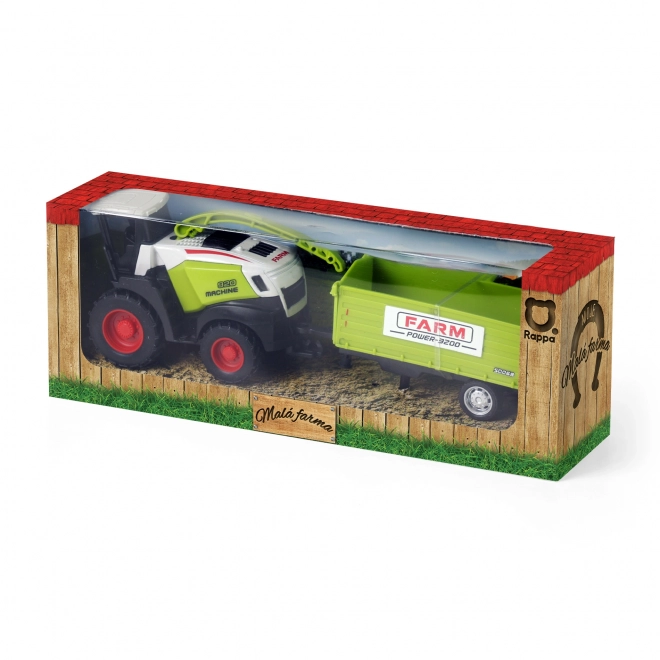 Tracteur avec remorque de la collection Ma petite ferme