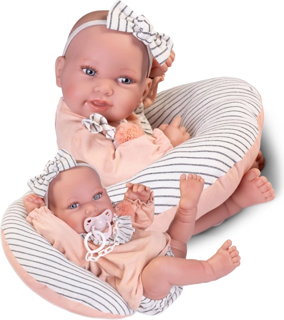 Poupée réaliste bébé avec corps entièrement en vinyle 42 cm