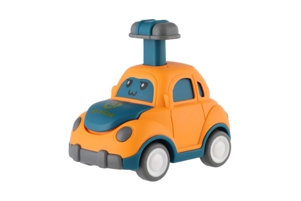 Voiture en plastique à inertie 9 cm - 4 types