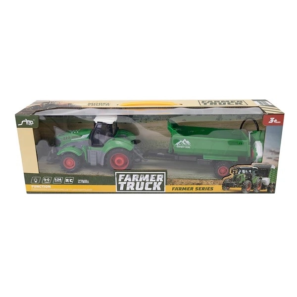 Tracteur RC amusant avec remorque