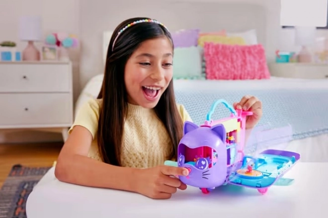 Polly Pocket Avion des Aventures Félin