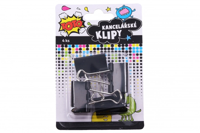Clip de bureau 4 pcs, 32 mm