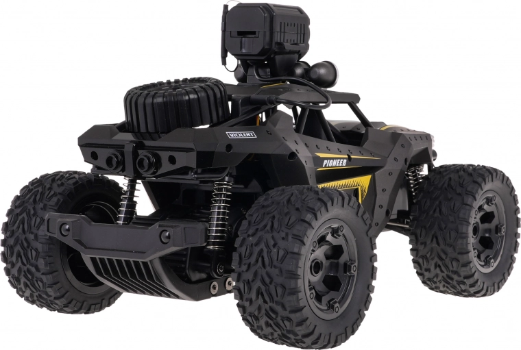 Assurance en tout-terrain grâce à la suspension et aux grands pneus