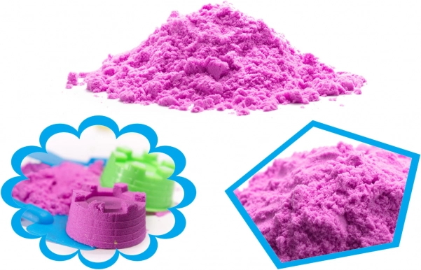 Sable magique cinétique pour enfants 1 kg – Violet