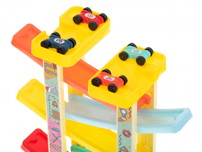 Circuit + 8 petites voitures