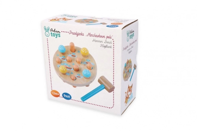 Punch en peluche de carotte