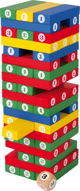 Jeu de Jenga coloré en bois Small Foot