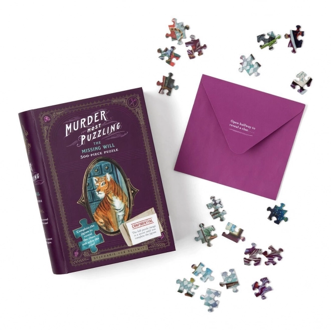 Puzzle avec une enquête de détective La Dernière Volonté Manquante 500 pièces