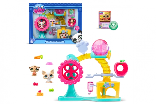 Littlest Pet Shop Atelier Amusant avec 2 figurines