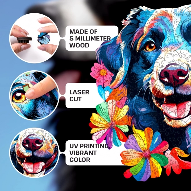 Puzzle en bois Chien 500 pièces