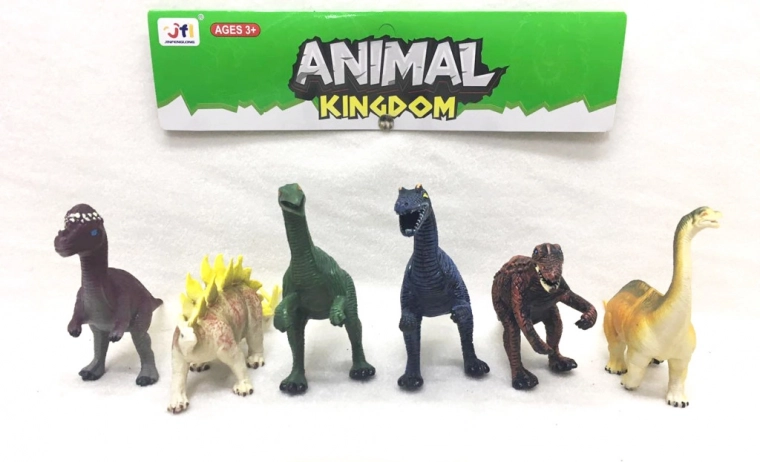 Animaux préhistoriques – set de 6 figurines en filet