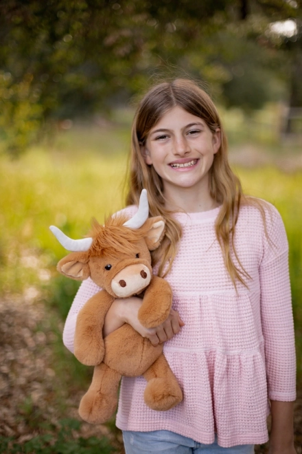 Jouet en peluche Vache 41 cm