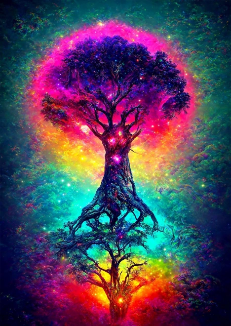 Puzzle Arbre de l’univers 1000 pièces