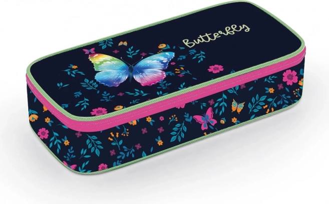 Trousse scolaire étui Papillon Komfort