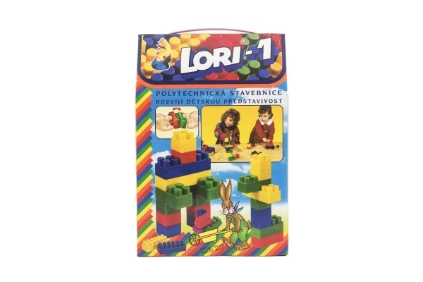Jeu de construction LORI 1 plastique 50 pcs dans une boîte 19x28x10cm