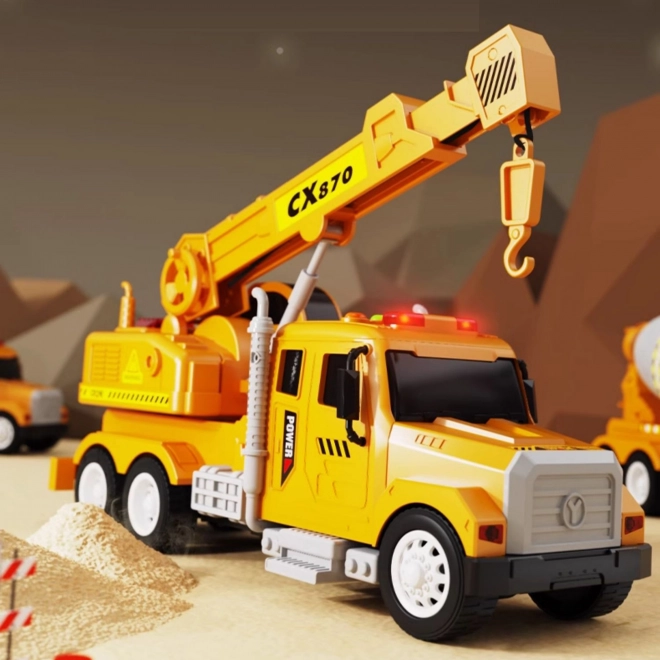 Grue interactive avec crochet mobile 1:14