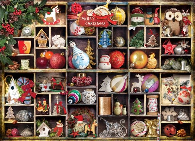Eurographics puzzle Décorations de Noël 1000 pièces