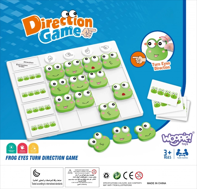 Jeu éducatif 'Les Yeux de Grenouille' de Woopie pour enfants 3+