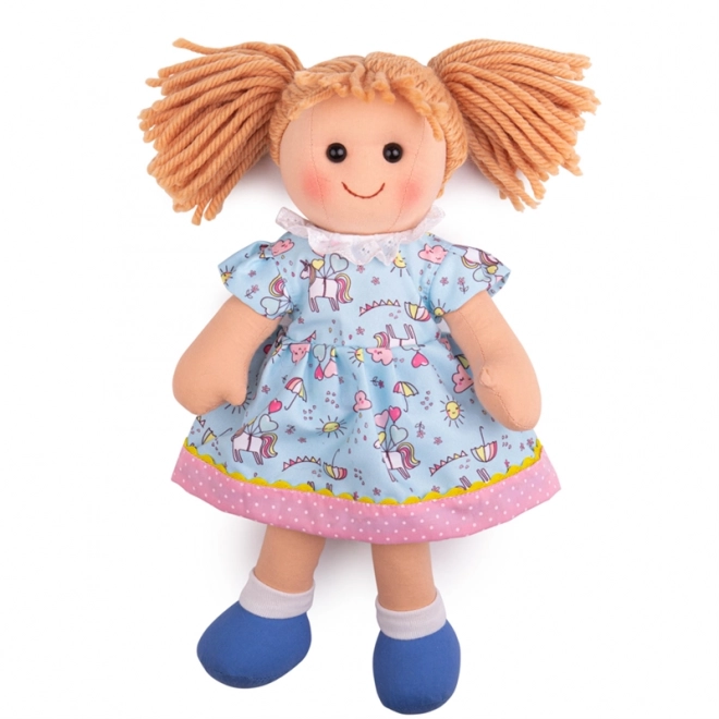 Poupée en tissu Olivia 34 cm