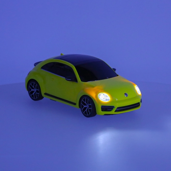 Voiture télécommandée R/C Volkswagen Coccinelle Rastar 1:14 jaune