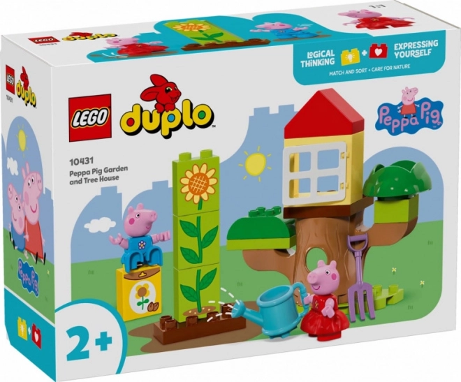LEGO DUPLO 10431 Peppa Pig - jardin et cabane dans l'arbre