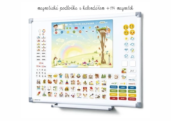 Calendrier magnétique - Crèche 114 aimants