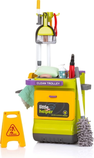 Chariot de ménage Chipolino pour enfants – set de jeu 16 pièces