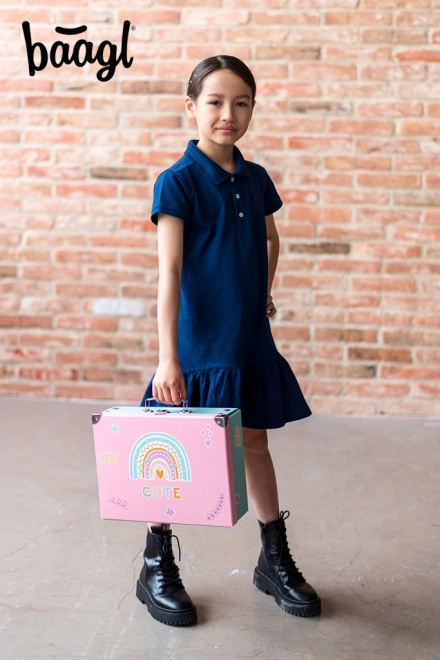 Valisette enfant pliable Arc-en-ciel