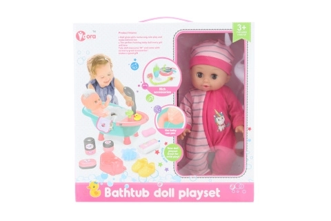 Bébé 280 cm avec baignoire sonore et accessoires