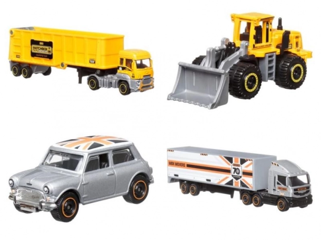 Véhicule de transport + auto Matchbox Convoys