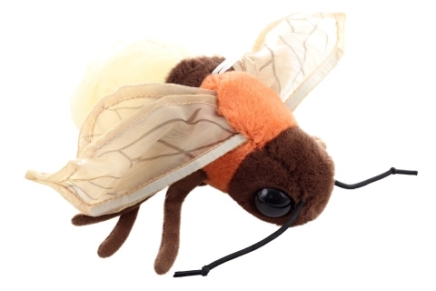 Luciole en peluche lumineuse 17 cm ÉCOLOGIQUE