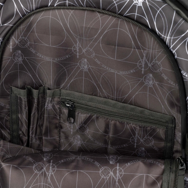 ENSEMBLE BAAGL 3 PIÈCES Skate Harry Potter Reliques de la Mort: sac à dos, trousse, sac