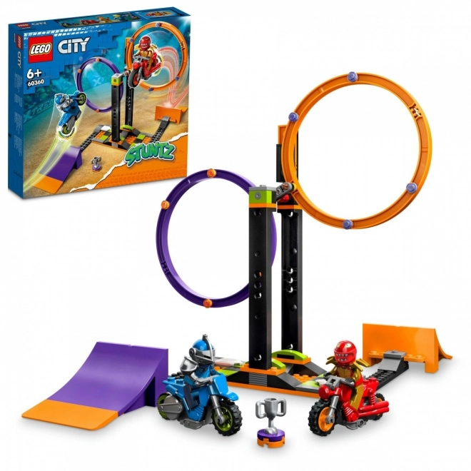 LEGOae City 60360 Défi de cascade avec anneaux rotatifs