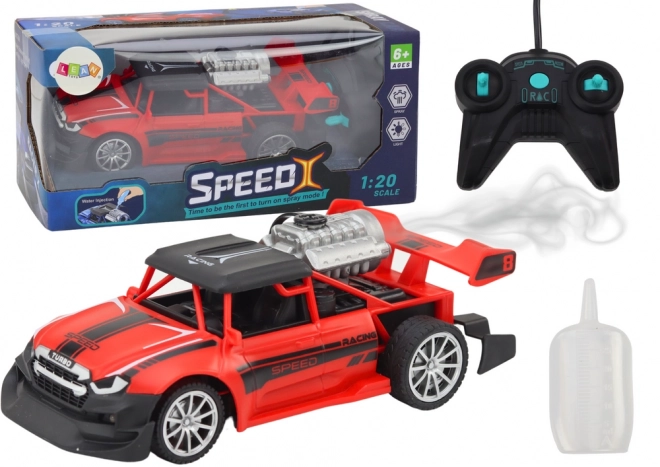 Voiture télécommandée RC 1:20 Effet Fumée Rouge