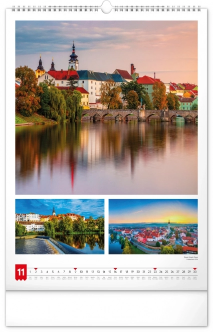 Calendrier mural Ma Patrie 2025, 33 × 46 cm