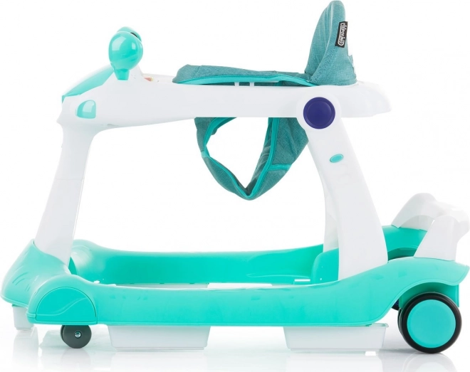 CHIPOLINO Trotteur interactif Super Star 2-en-1 Menthe