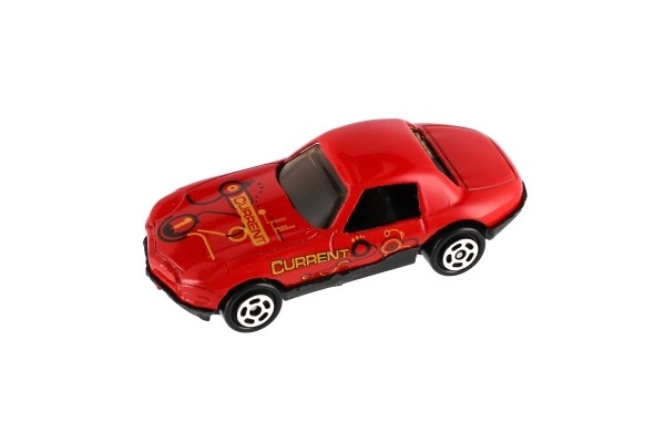 Voiture en métal 7cm dans une boîte