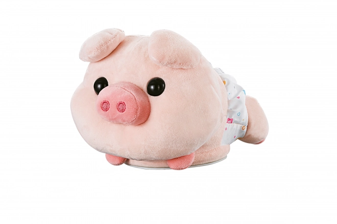 Petit cochon répétant et roulant avec effets 20 cm