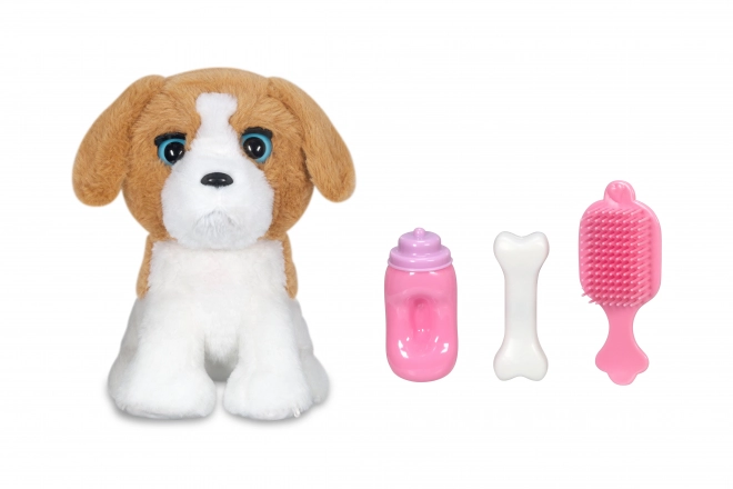 Chien en peluche interactif