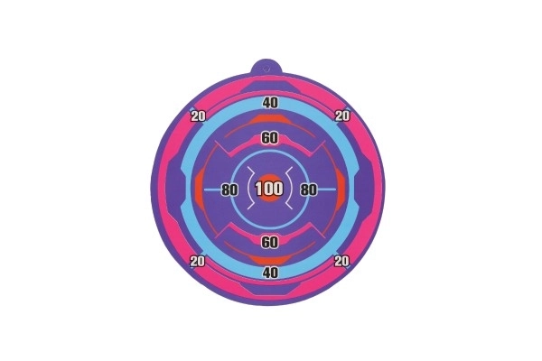 Arc 57cm + flèches avec ventouses plastique 3pcs + cible dans le sac