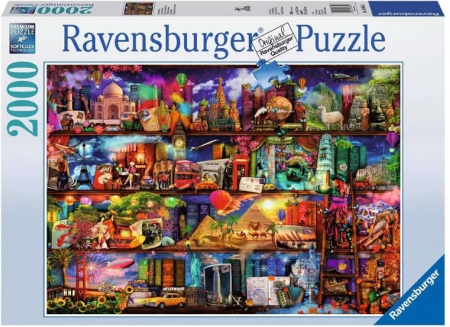 Puzzle 2000 pièces Le monde des livres