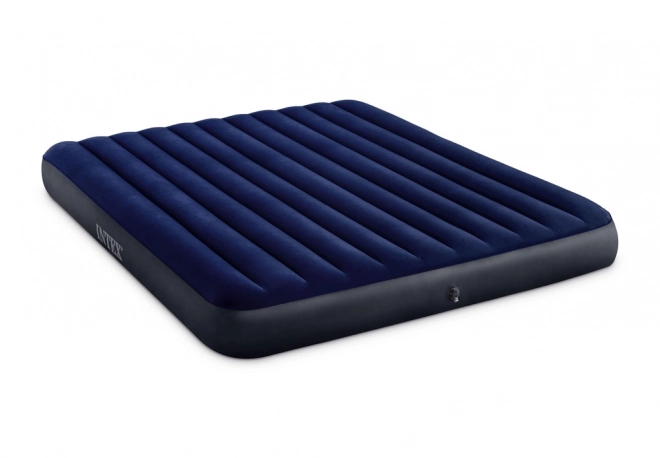 Matelas Gonflable Double Velours 203x183 cm INTEX