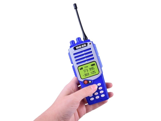 Talkie-walkie fonctionnel à piles