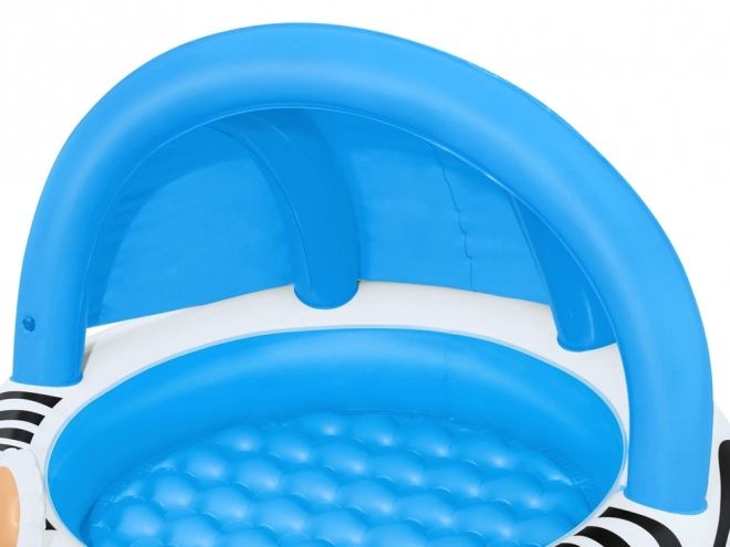 Piscine pour enfants avec auvent Bestway Zèbre