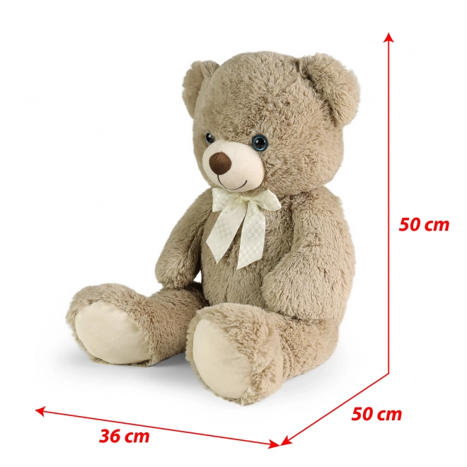 Grand ours en peluche Harvey couleur cappuccino